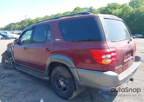 2003 Toyota Sequoia Sr5 V8 из США, поврежденный, VIN 5TDBT44A43S173029